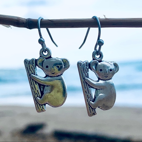 Koala Bear Earrings - Picture 4 of 4